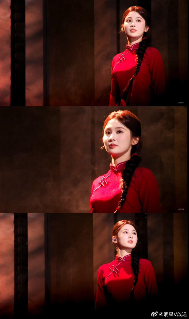 张慧雯跟着你到天边用一支舞完成了与过去的对话，《归来》造型重现，转身含泪氛围感拉