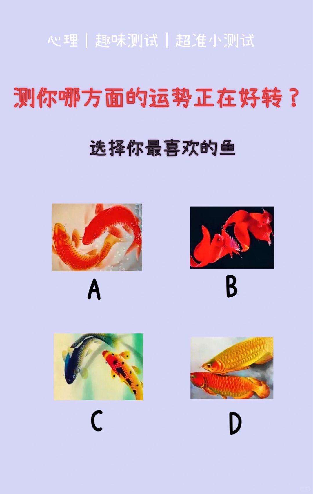 🔥测试｜测你哪方面的运势正在好转？