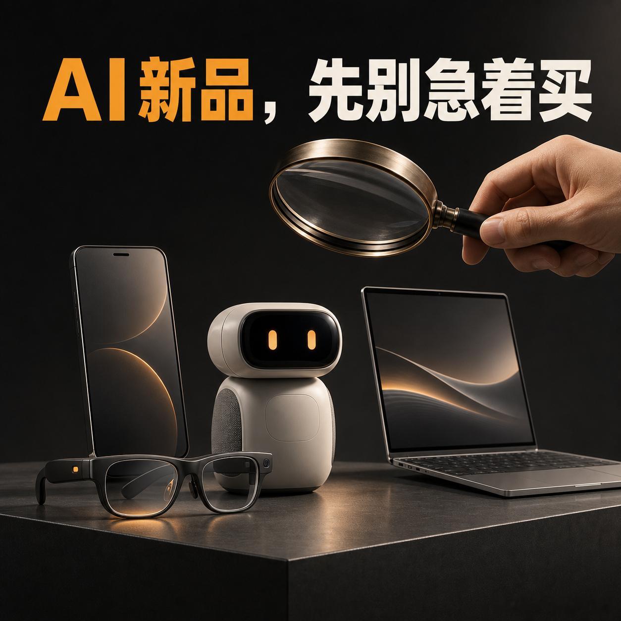 超300款AI新品迎来全球首发 300多款……这是真热闹。说实话，这两年AI硬件