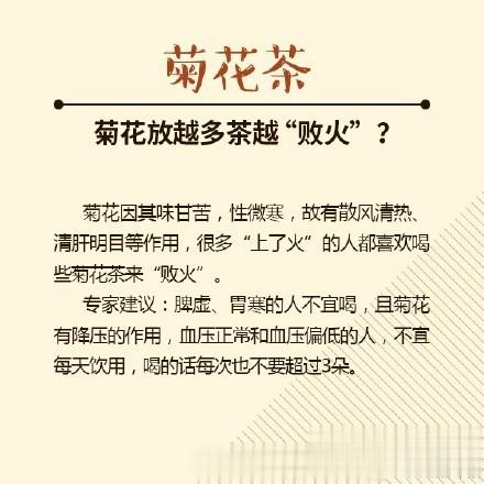 【这些养生茶别乱喝】菊花茶菊花越多越败火？胖大海可以天天喝？秋季干燥，很多人喜欢