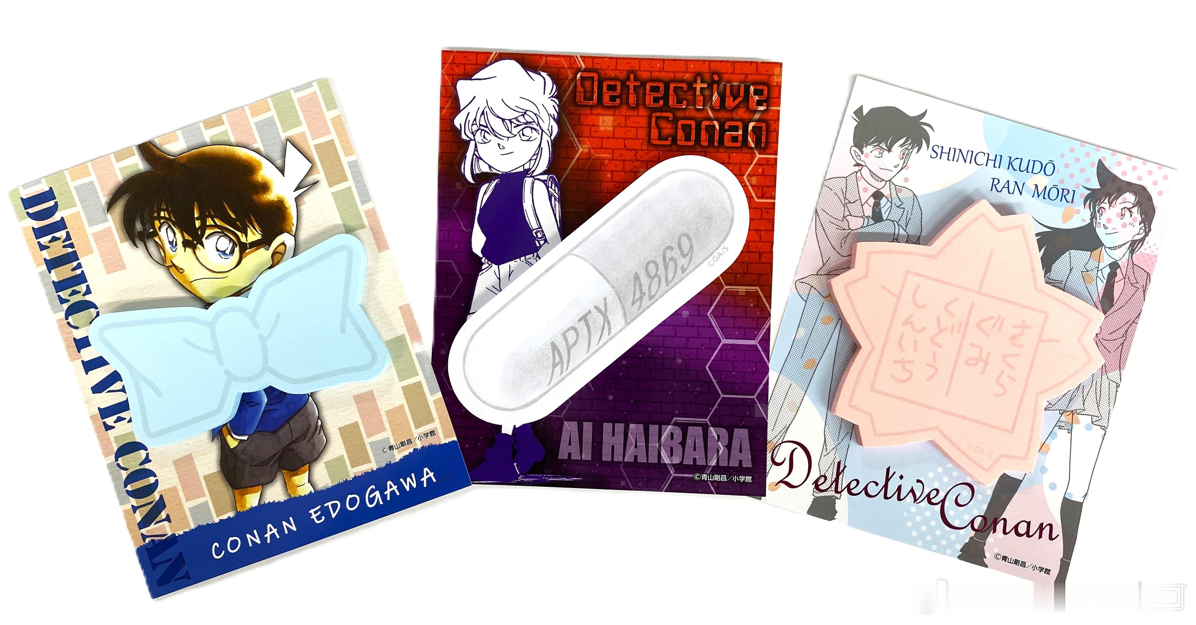 新周边上新鸟取 柯南百货店•剧中登场物品形状的「便签」① 柯南模仿蝴蝶结变声器的