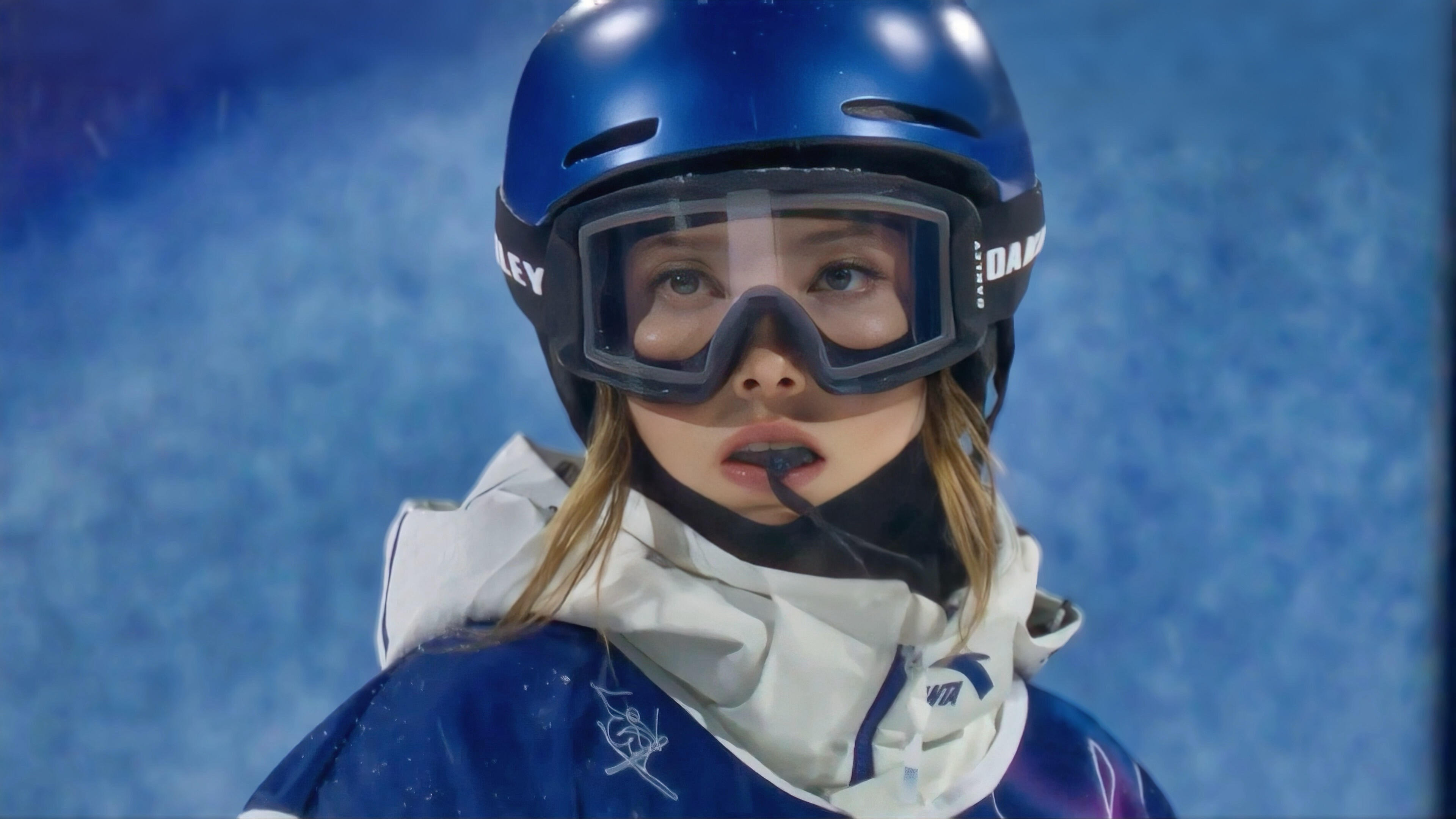 永远会被谷爱凌出发时的眼神帅到杀气腾腾的眼神和势在必得的野心👑我的幽默灵感片场