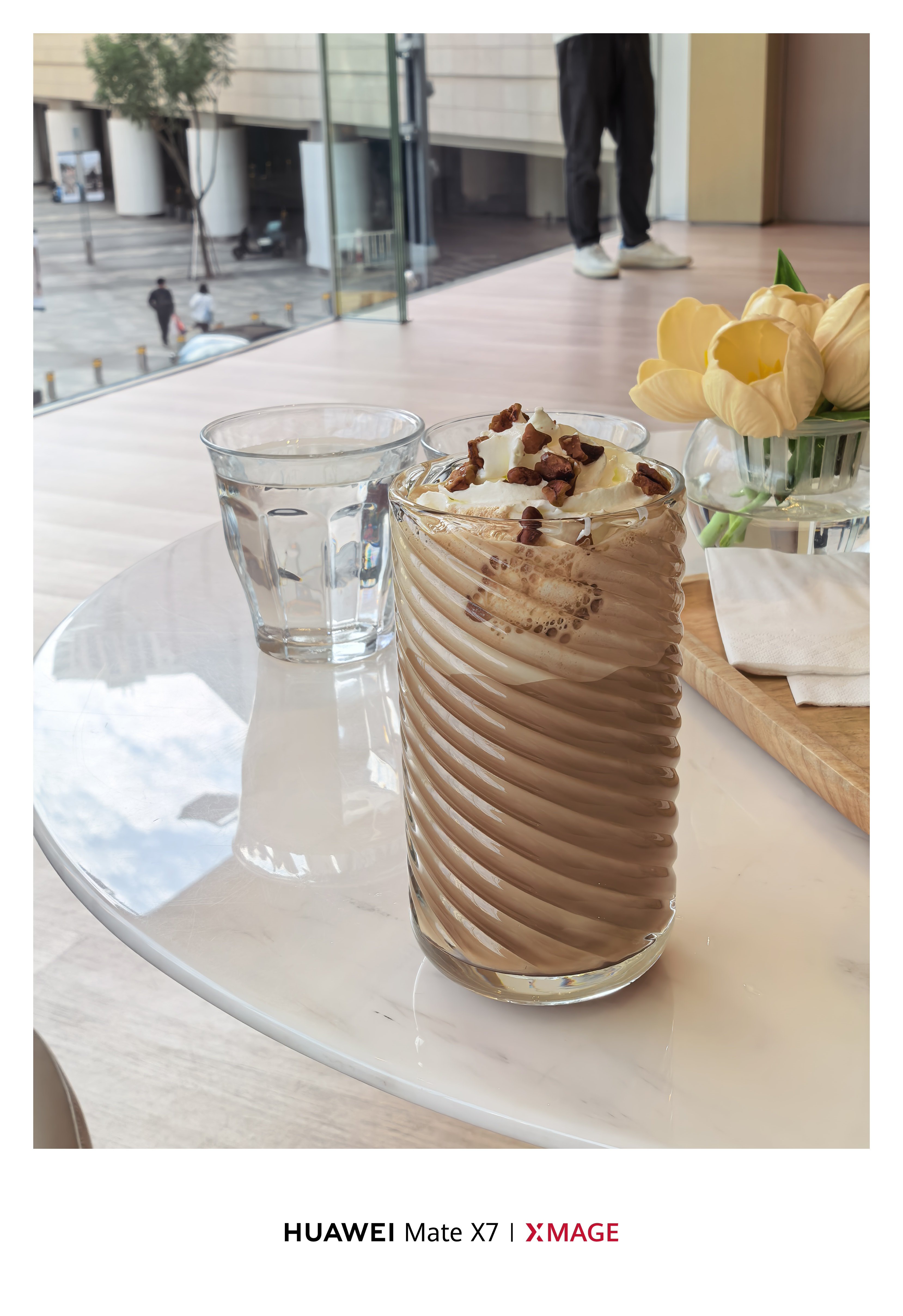 又来蔚来牛屋蹭喝，主要是咱积分太多。这次这个新品叫太妃榛果，和其他的还是有点差别