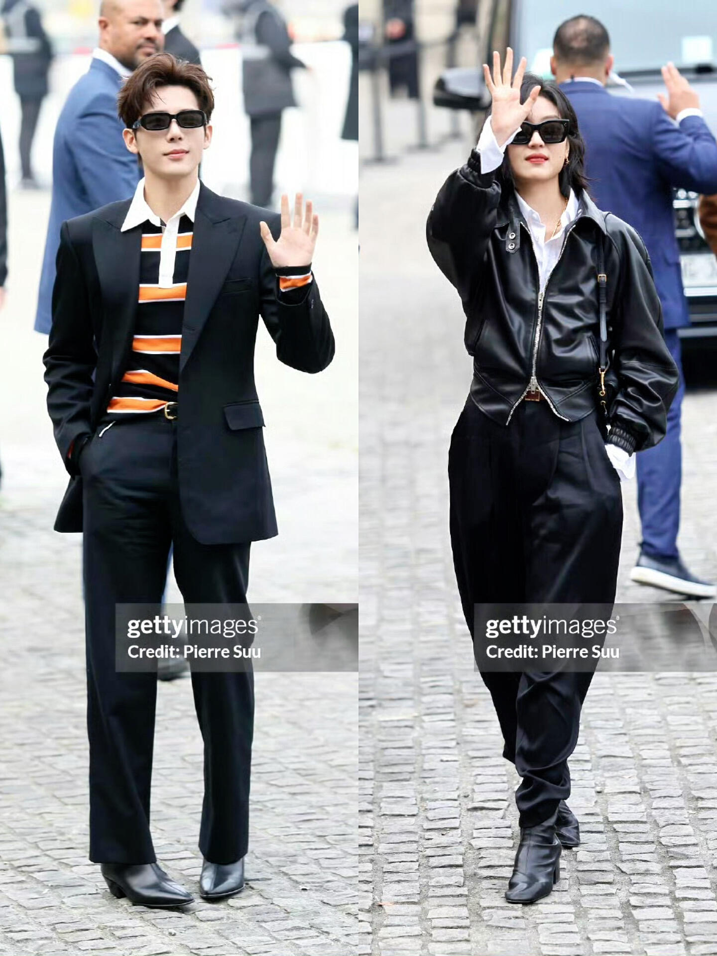 要不你俩合作一部，我看行～孙千发了和王安宇合照