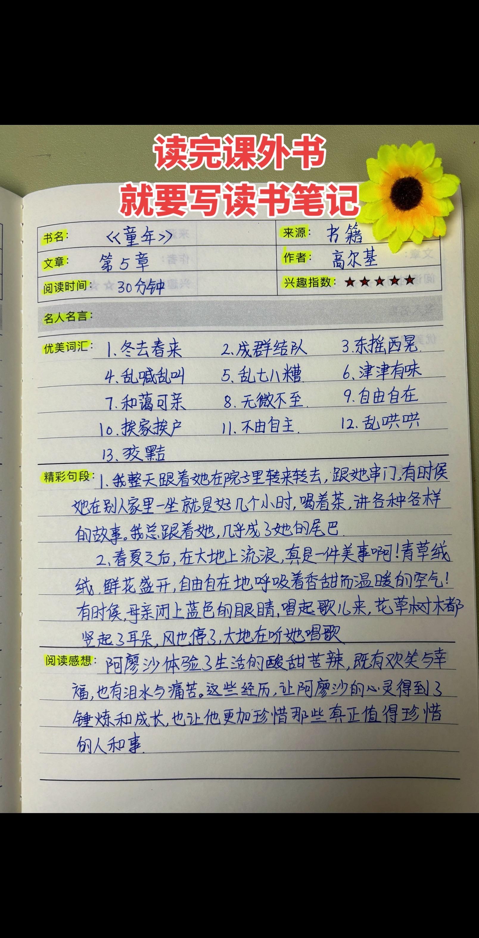 六年级上册快乐读书吧。读书笔记不知道写什么，可以试试这本家长收藏，早晚用的到