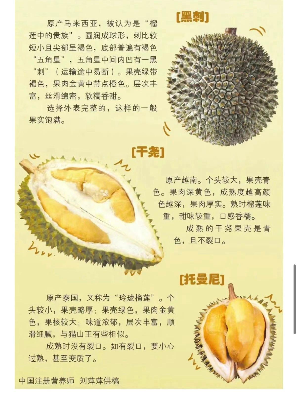 榴莲价格彻底崩了 今年榴莲价格确实比前些年友好多了，爱吃榴莲的人算是赶上好时候了