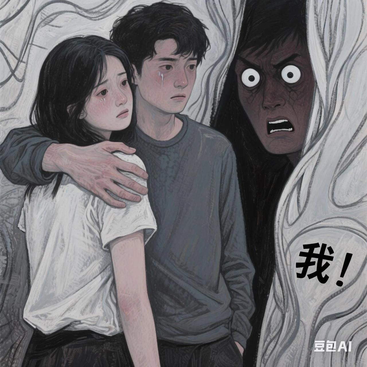 标题：《聊记录惊魂》
 
手机突然震动，弹出的消息预览让我浑身发冷——是闺蜜给男