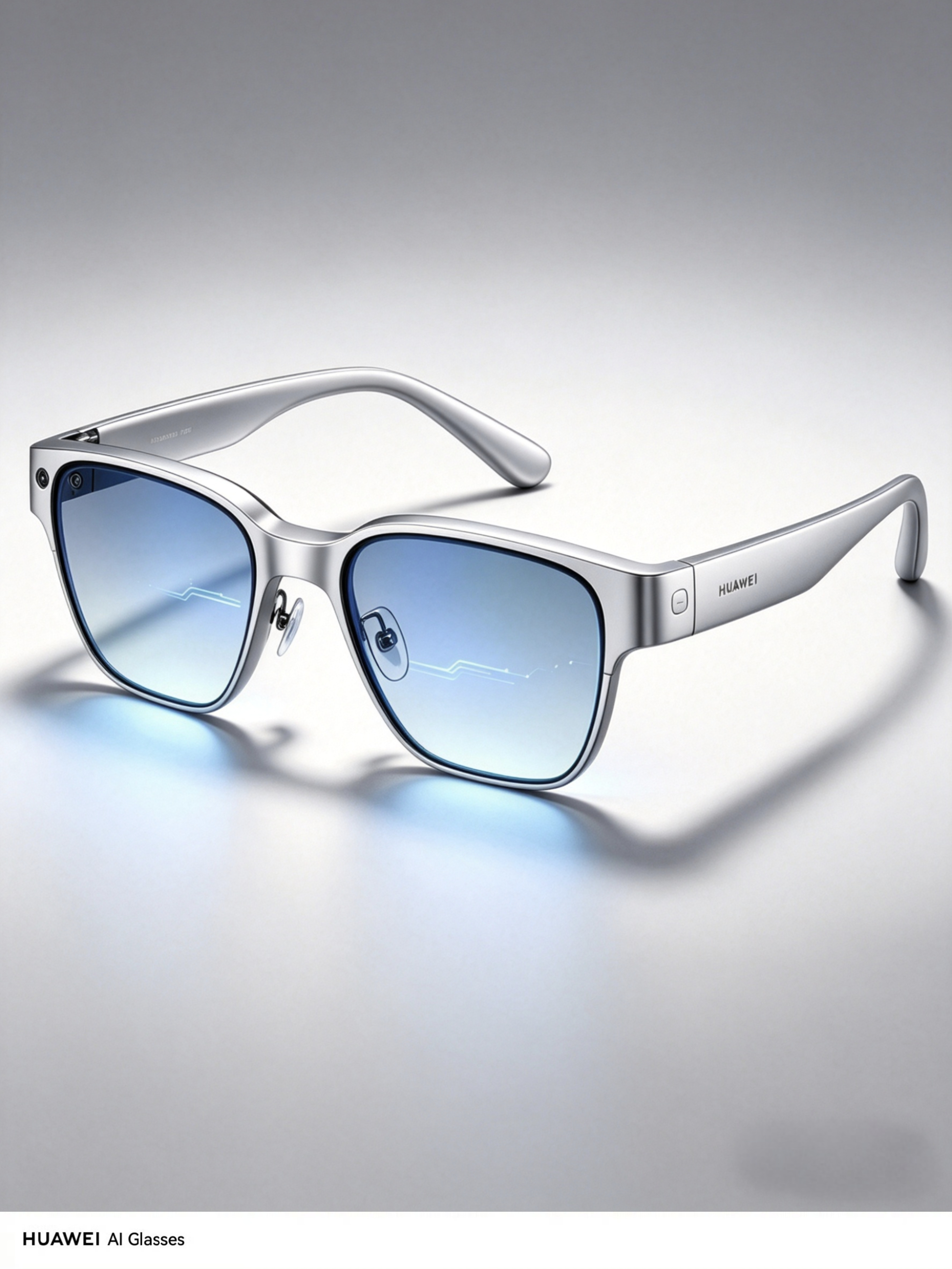 华为AI眼镜概念渲染图是不是还挺有高级感？华为AI眼镜即将发布