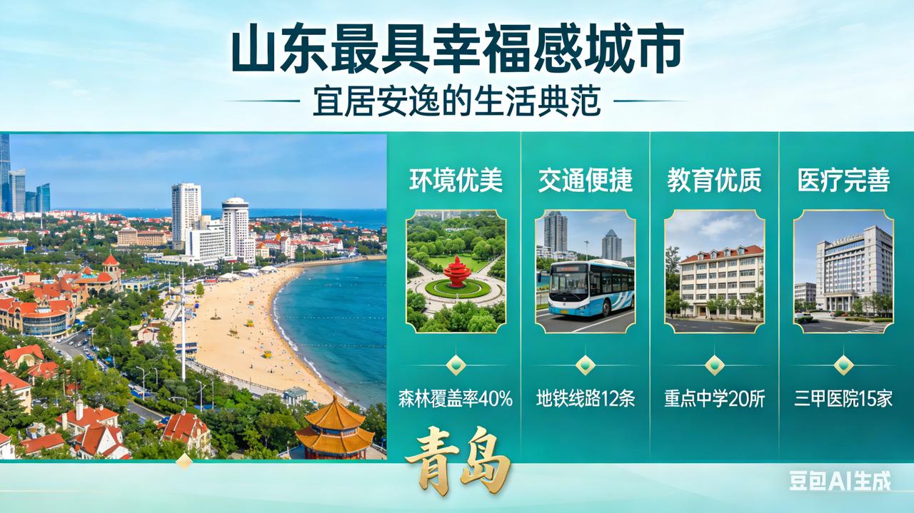 宜居又安逸，山东最具幸福感城市是哪座？