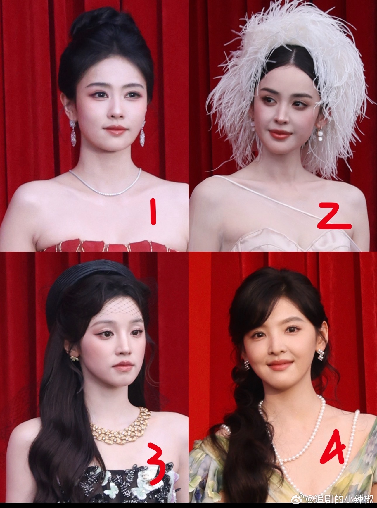 芭莎红毯生图，极限七选一，谁的状态最好？ ​​​