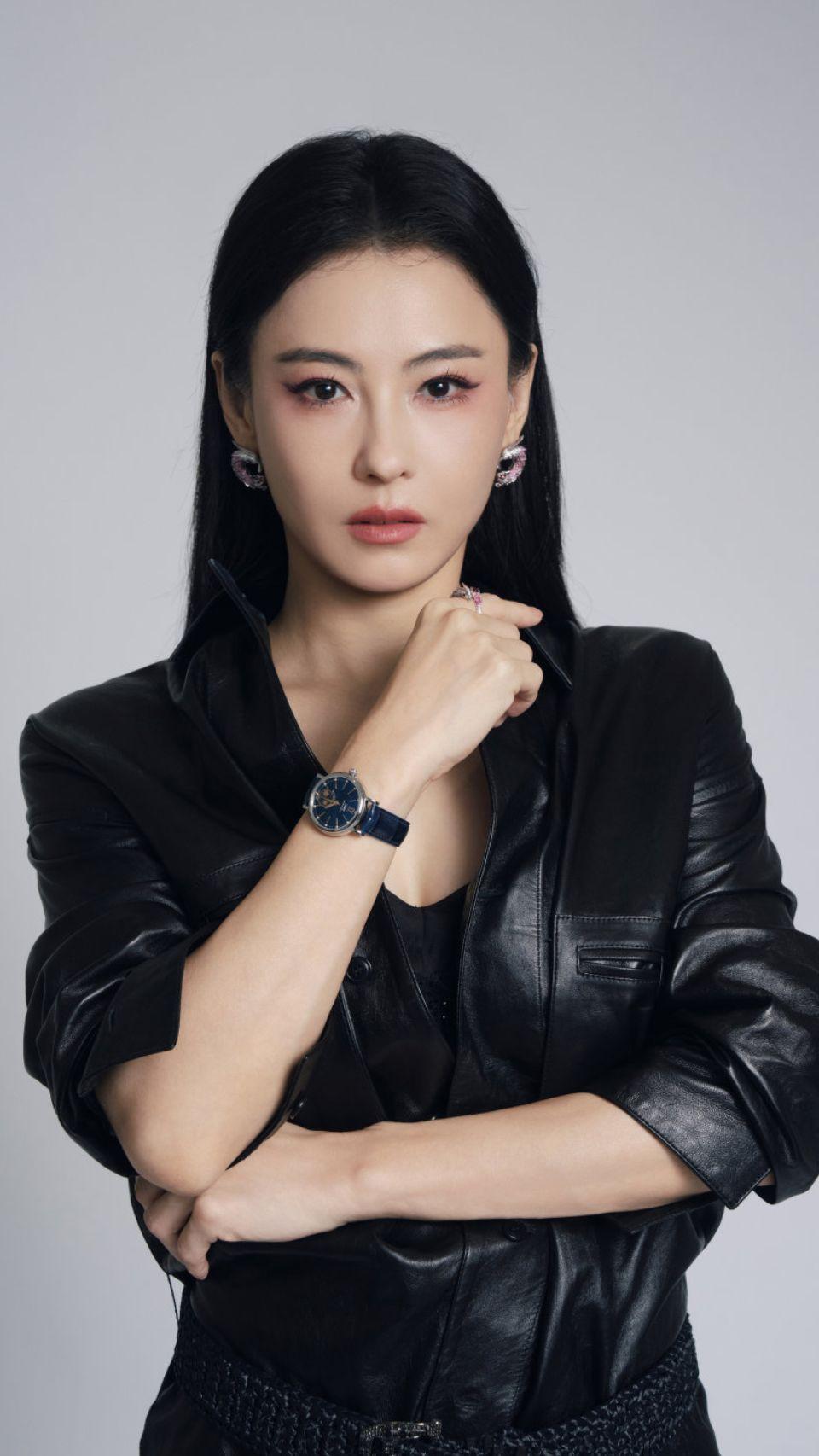 张柏芝 港风女神 皮衣造型 明星写真 时尚大片