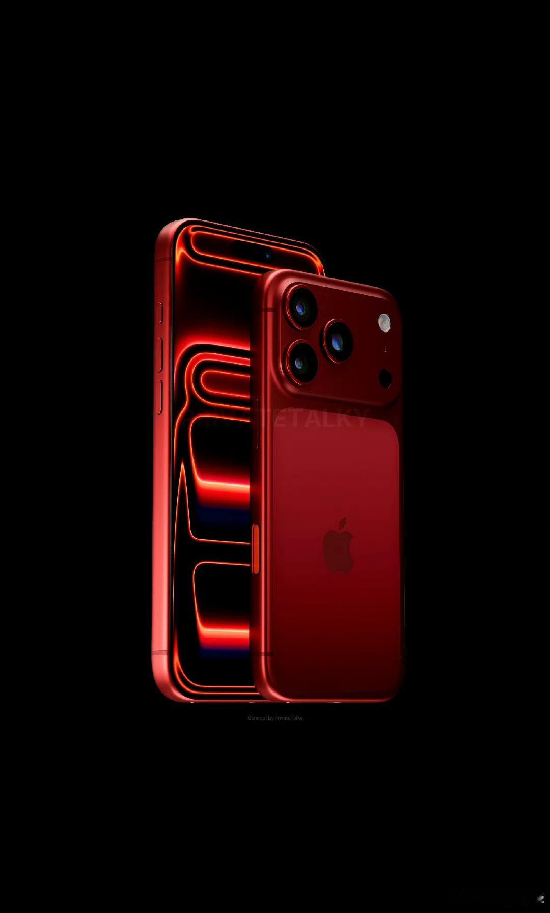 iPhone18Pro深红色 有媒体透露今年iPhone180Pro系列会推出深