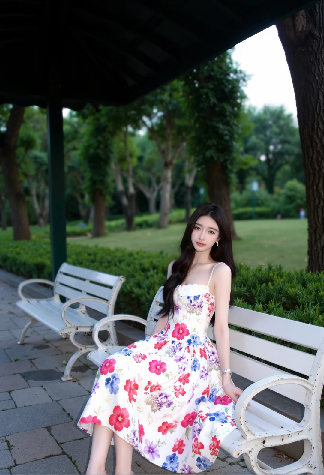 碎花的夏天