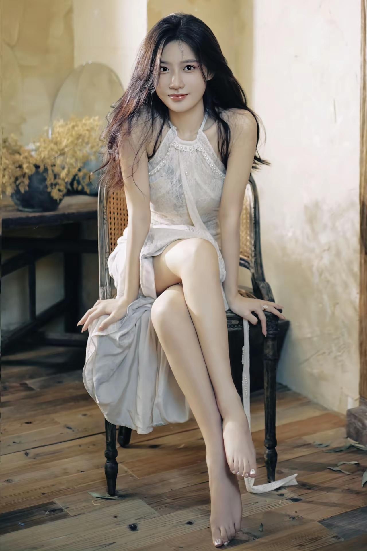 复古风的人像摄影作品，无任何不良导向