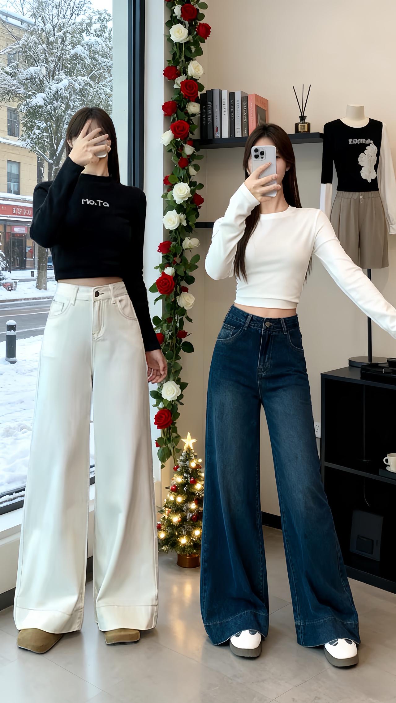 小个子穿搭 百搭神裤 穿搭小心机 阔腿裤 日常搭配