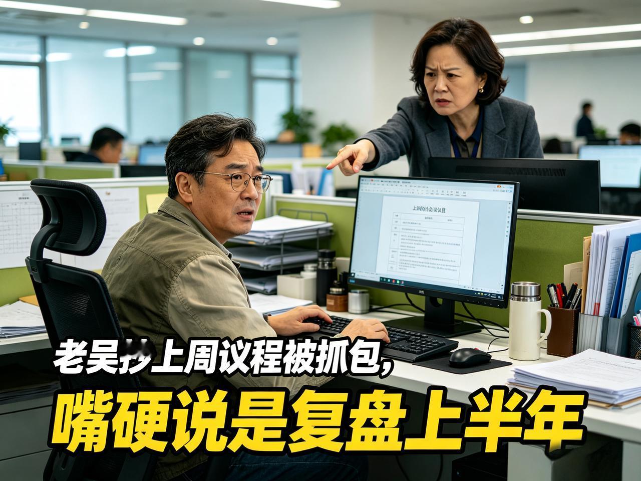 公司出了个新规定：会议必须提前24小时发议程，没议程不算工时。
老板还发了三页模