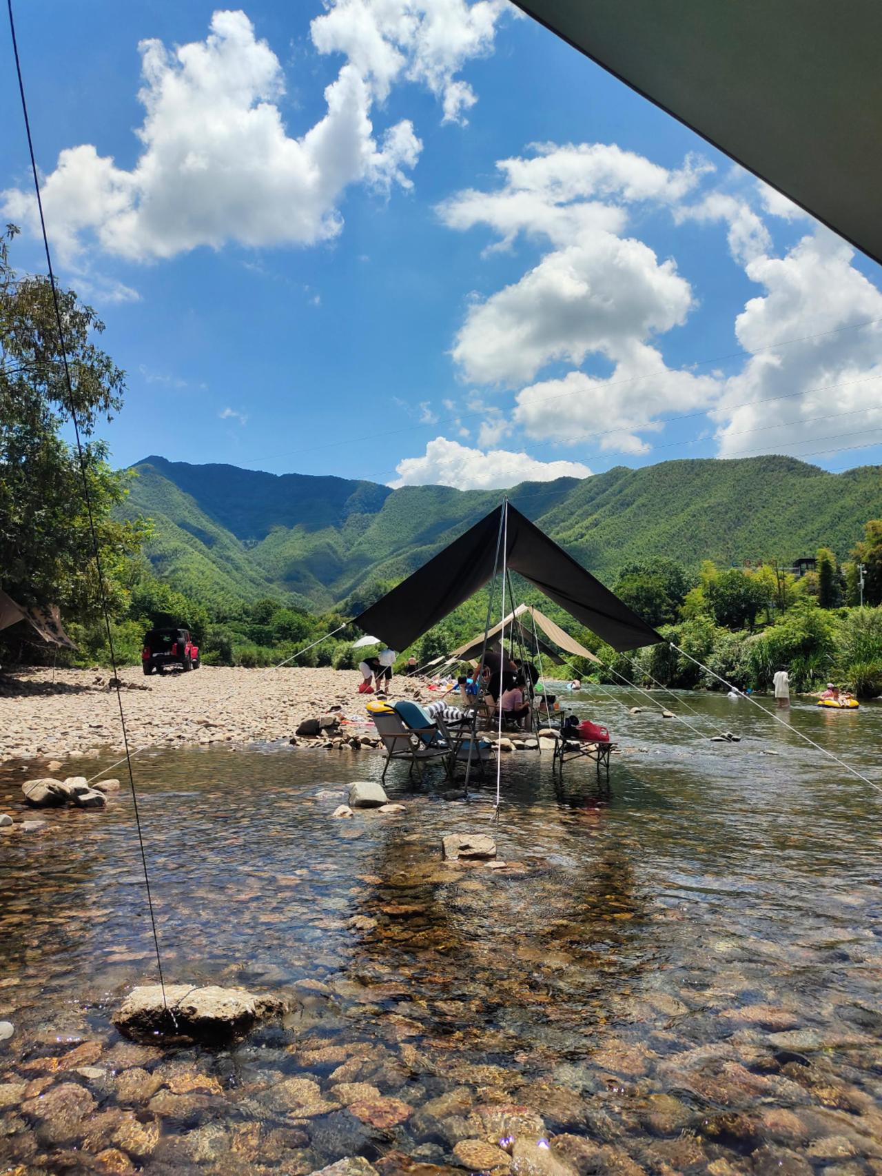 夏天该有的样子 天然氧吧 治愈系风景 皖南川藏线 月亮湾景区