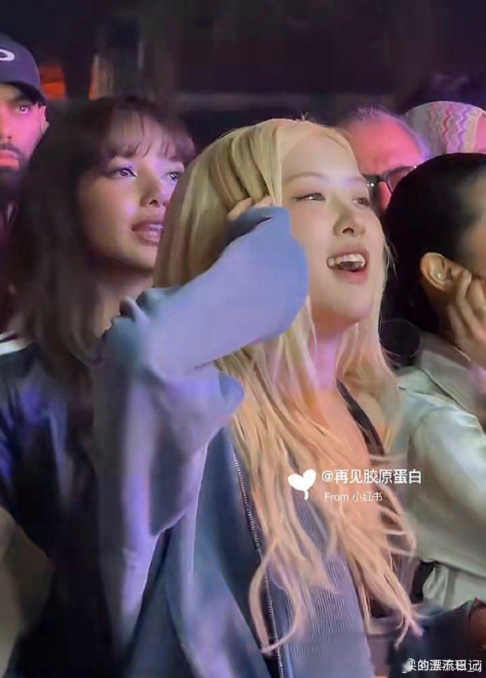 Lisa登台anyma科切拉舞台Lisa与Rose看BIGBANG演出好友相伴，