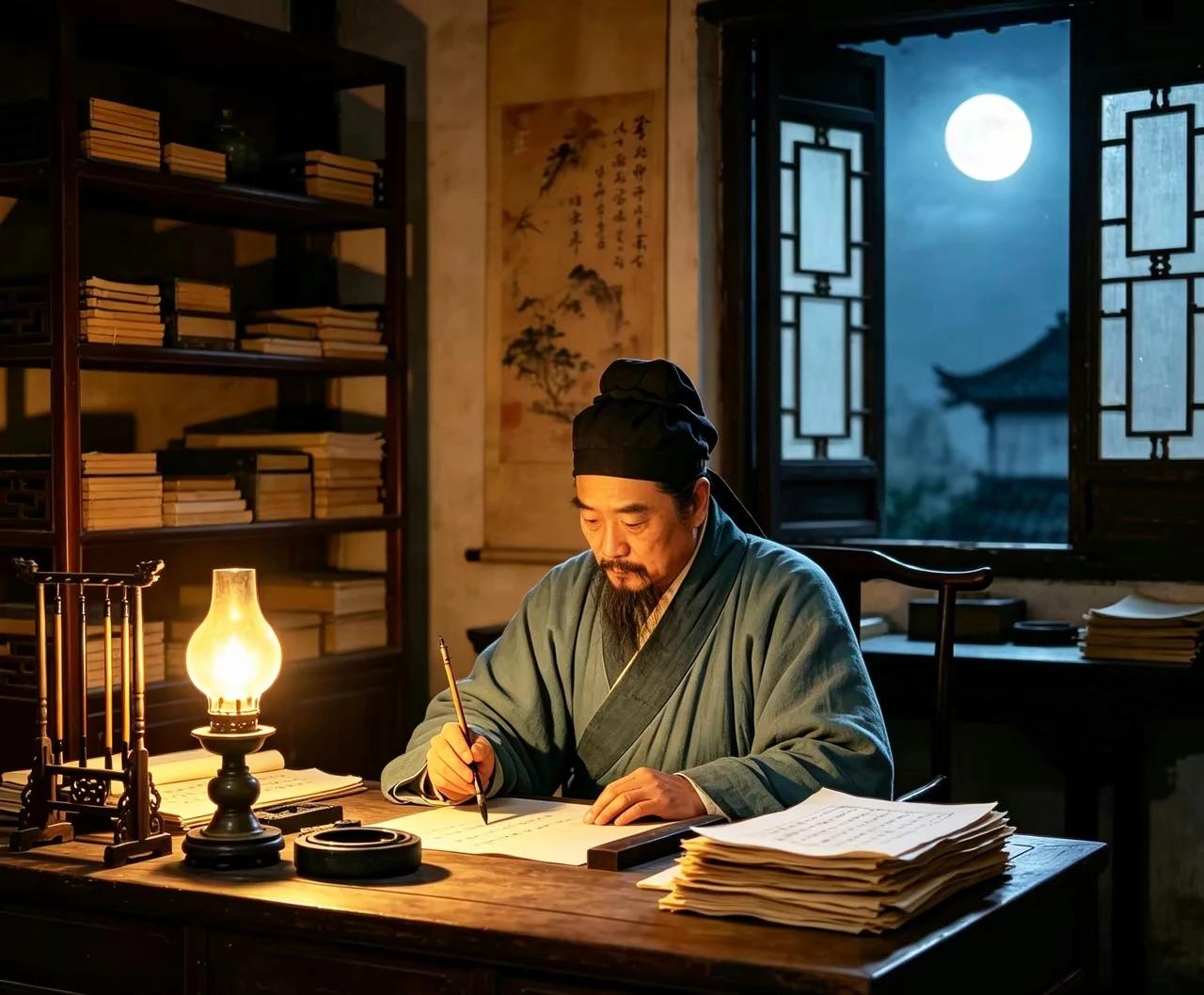 文笔挑战
上联：松龄笔著奇闻异事
下联：雪芹挥毫红楼遗梦
