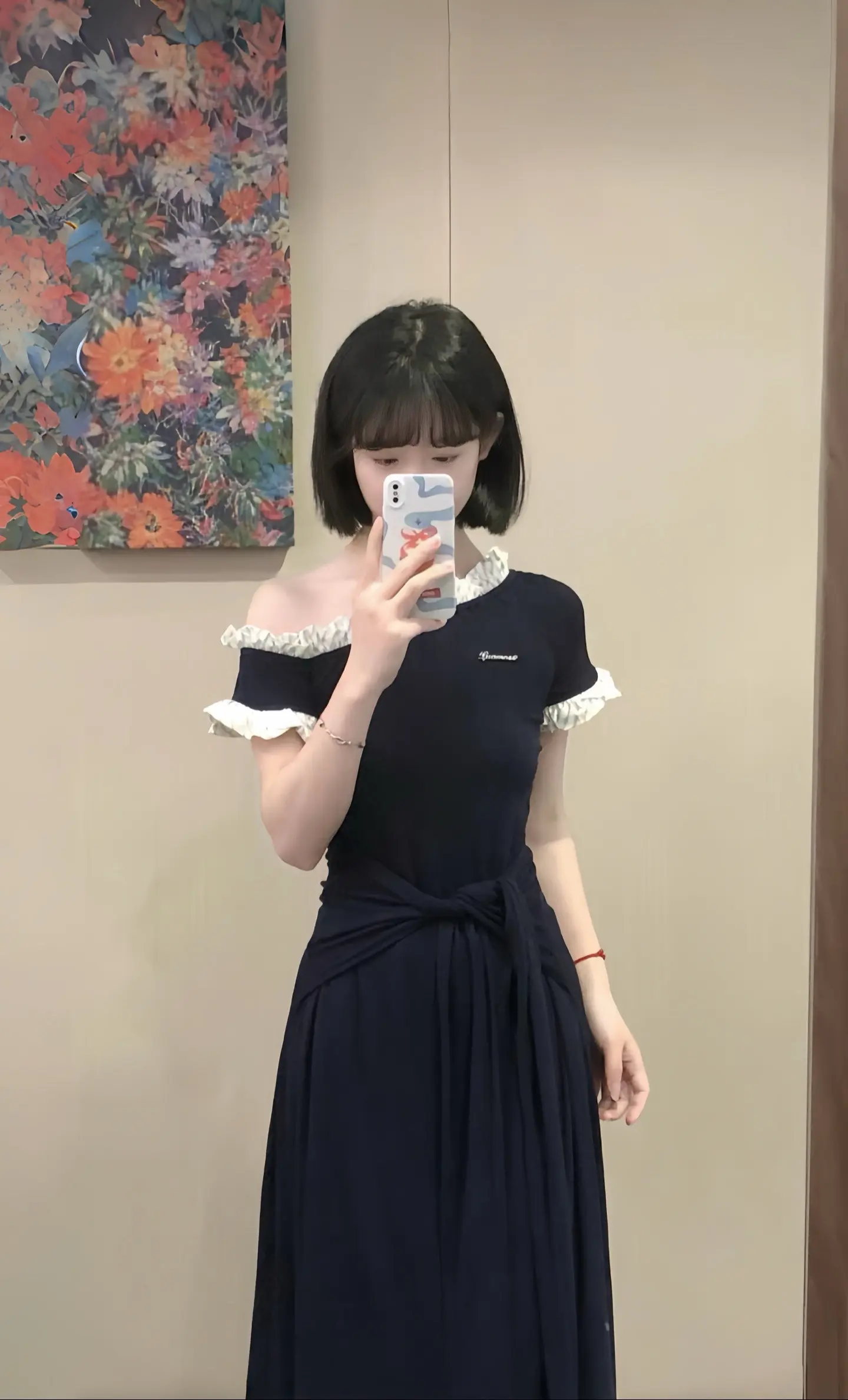 显身材的连衣裙我爱！！