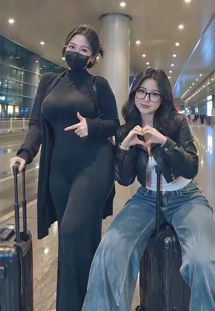 两个美女都单身，你会选择和哪一个做朋友，哪一个做对象？