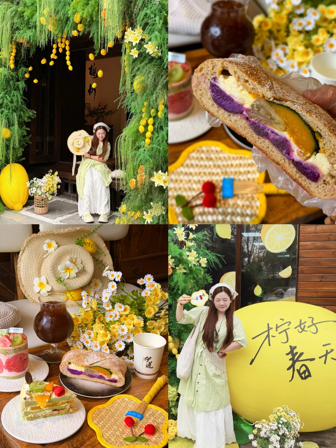 梅州伊莲｜柠好春天🍋很治愈的春天色系主题