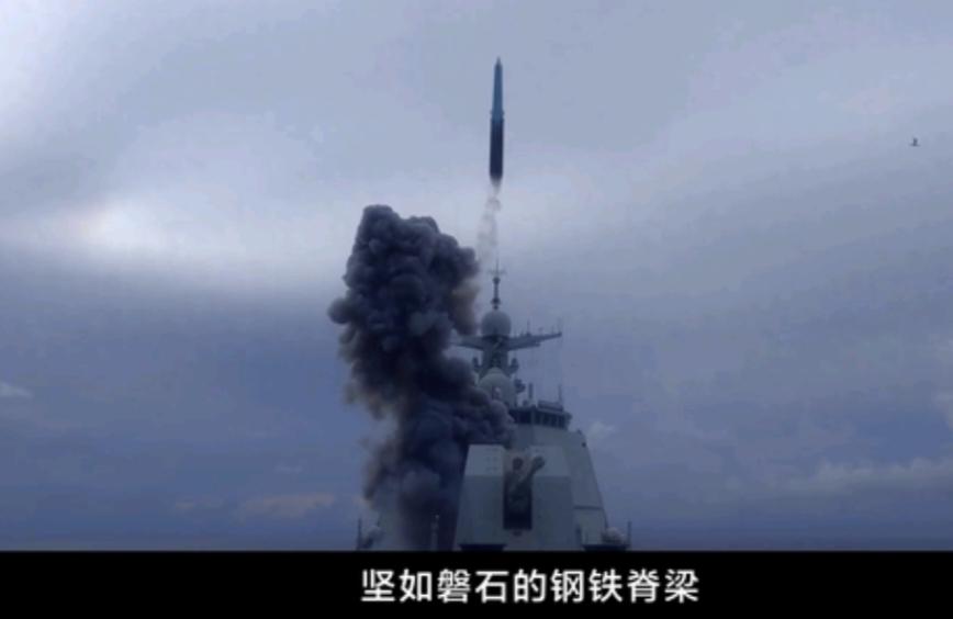 央视052D发射鹰击20的画面非常震撼，意味着我们有45艘盾舰已搭载这款高超音速