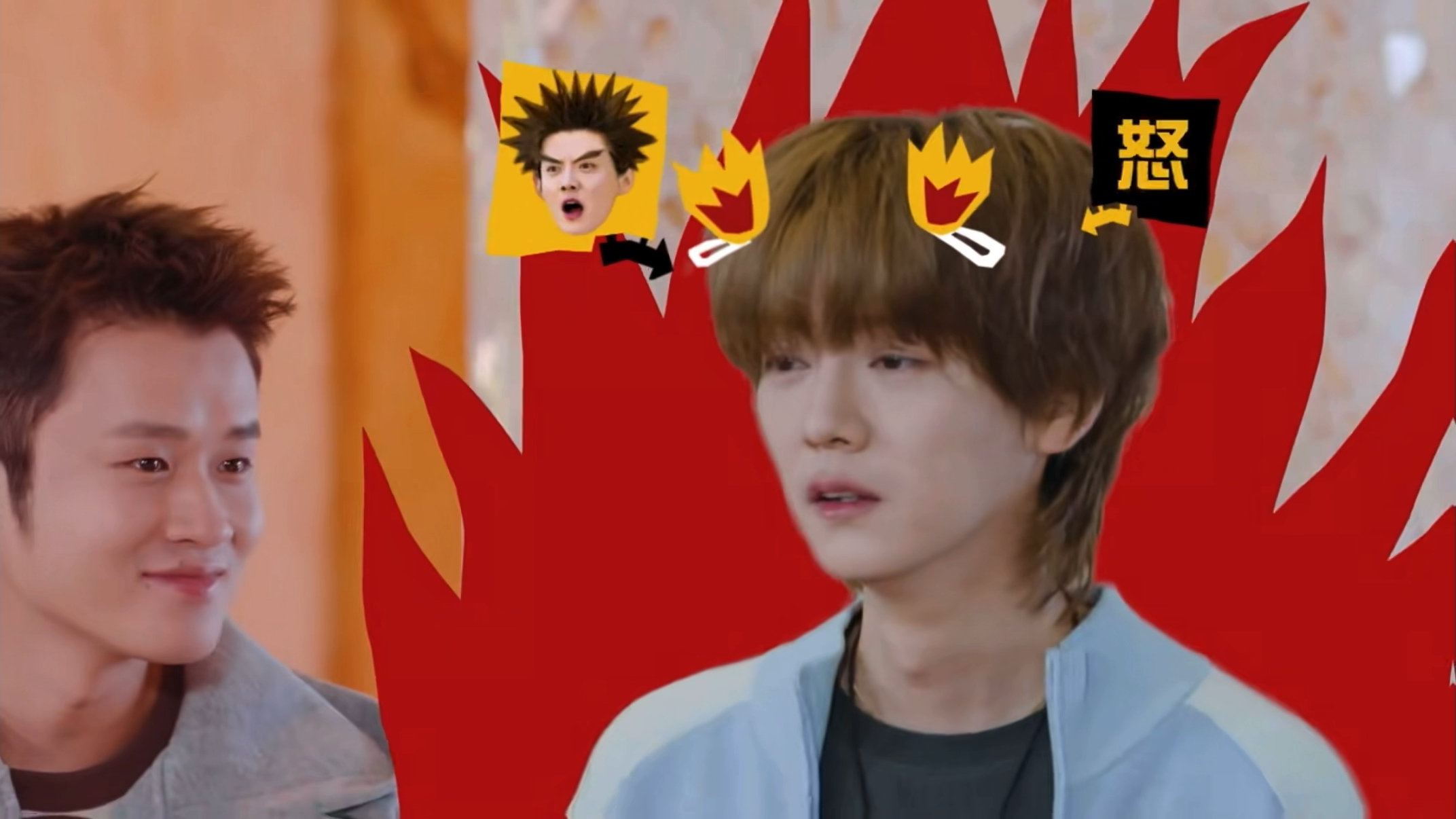 鹿晗被五哈导演一句话惹怒鹿晗李乃文不到180生气的鹿晗好可爱