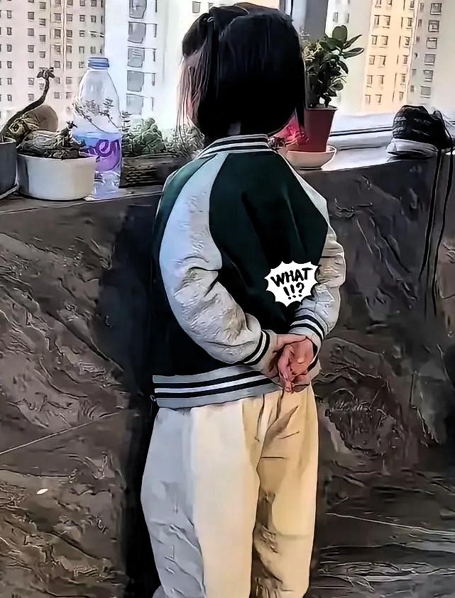 开学第一天被老师封了一个“官”做，回到家就一直背着手在阳台上这样站着，目视远方，