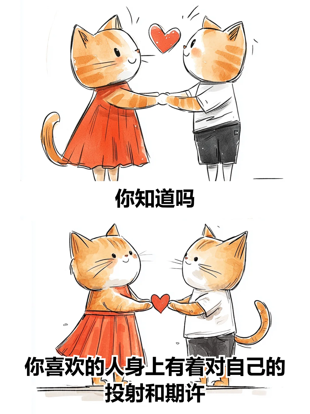 这段话太治愈了~