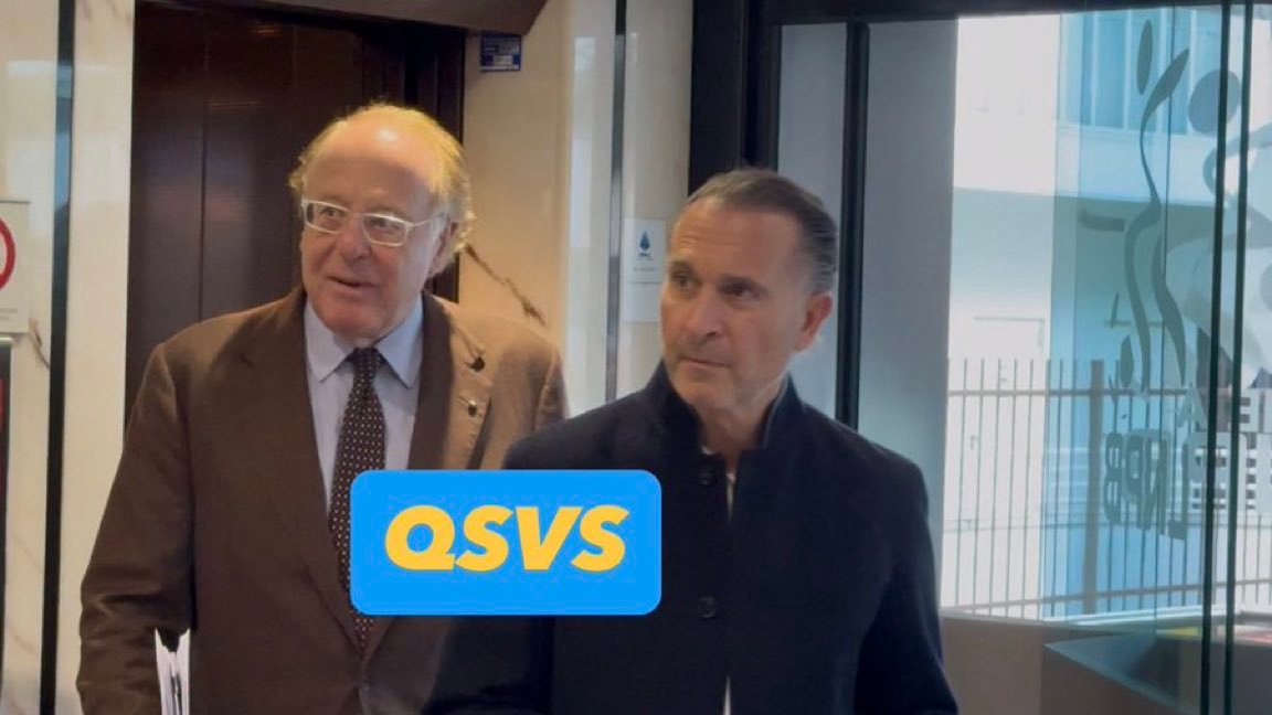 【👉】 🔴⚫️ 今天米兰老板卡尔迪纳莱首次正式访问了意甲 联盟，并出席了相关