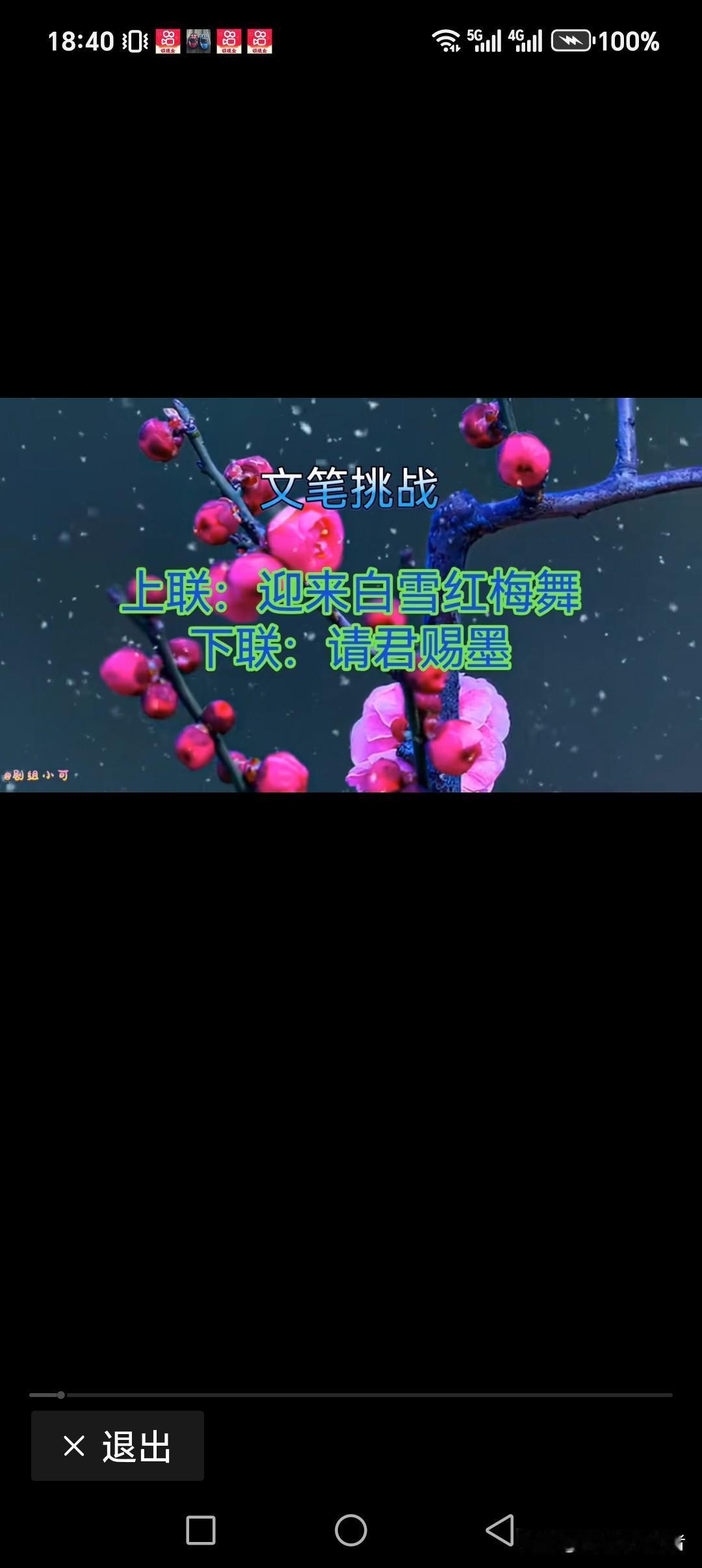 迎来白雪红梅舞
定是春日彩头时