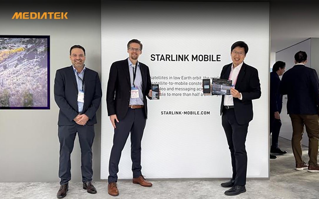 【联发科与Starlink联合演示移动终端卫星应急通信服务】2026年3月3日，