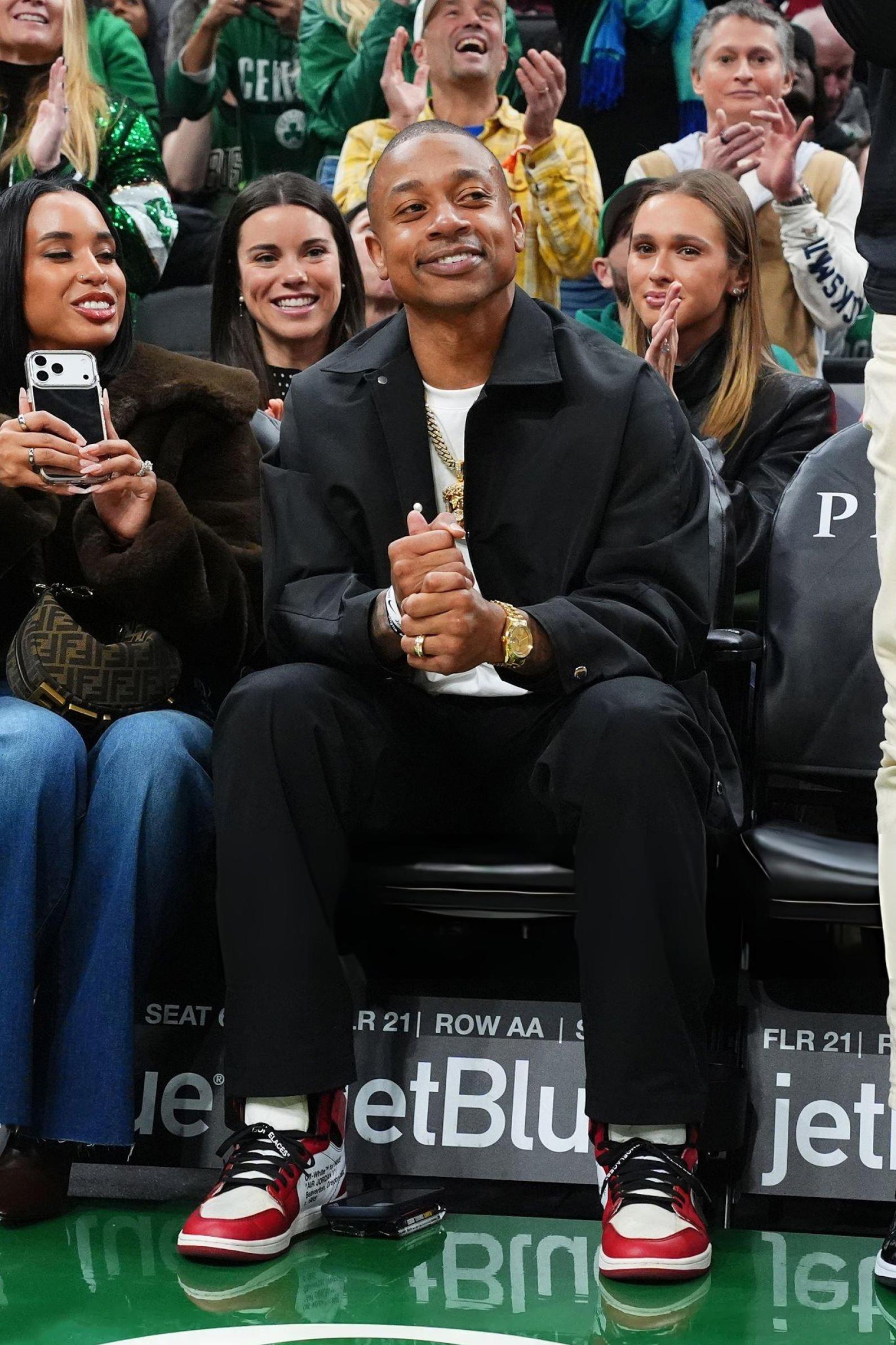 小托马斯上脚Air Jordan 1 