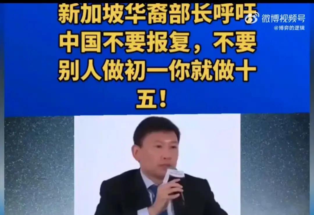 新加坡华裔部长的国际观察是准的，中国政府现在的对外关系就是“你有初一，我有十五”