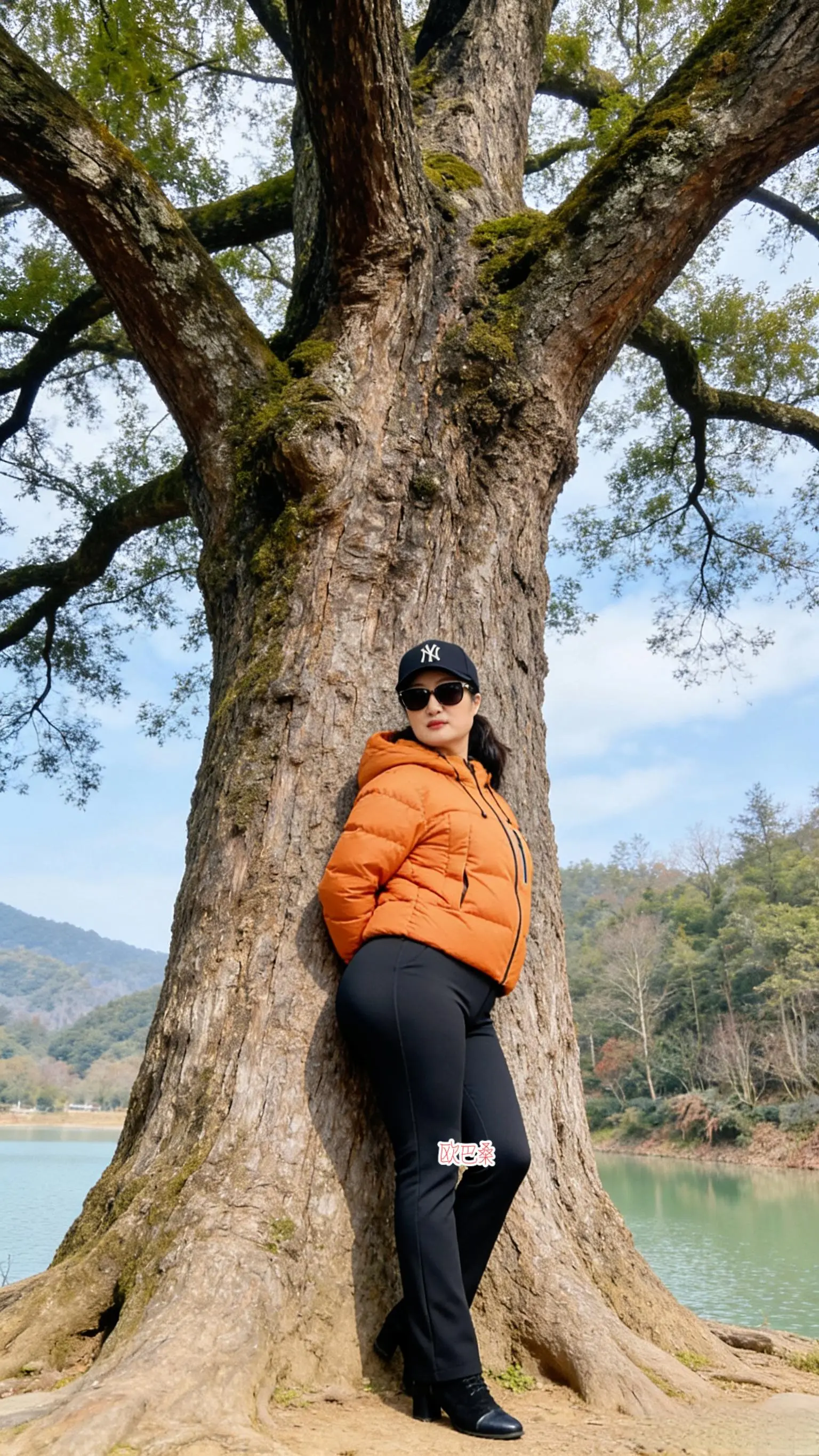 风韵犹存，韵味十足，在自然风户外拍摄中绽放独特魅力