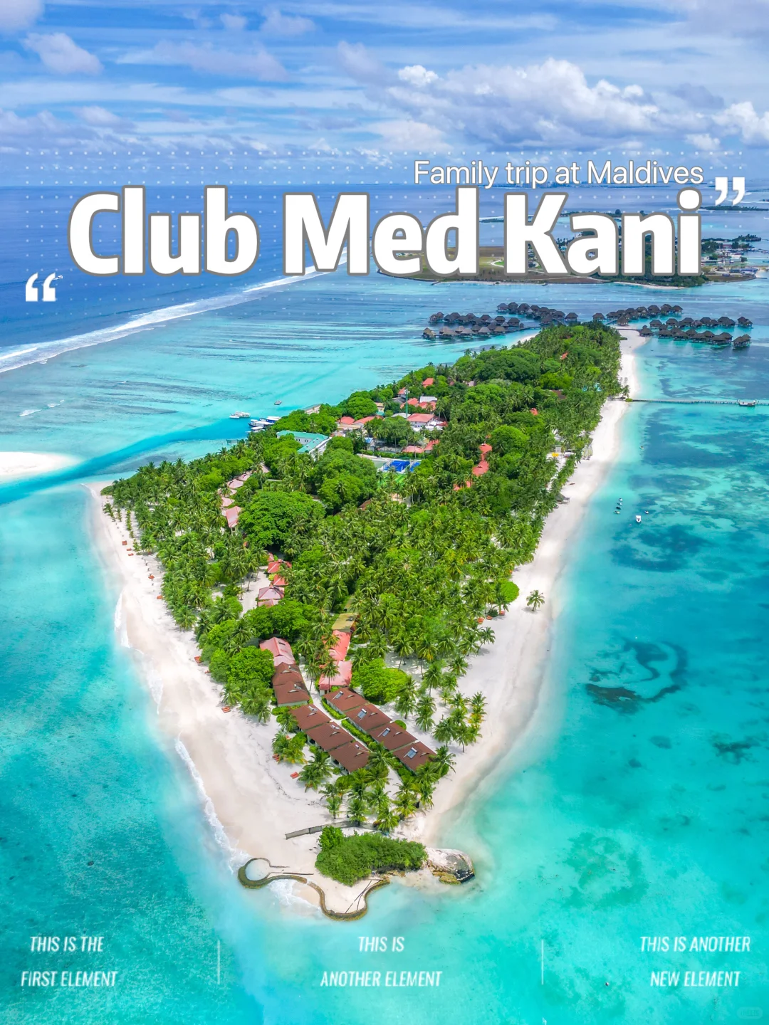 马尔代夫二游，这次带了儿子，特意选主打亲子的Club Med地中海俱乐...