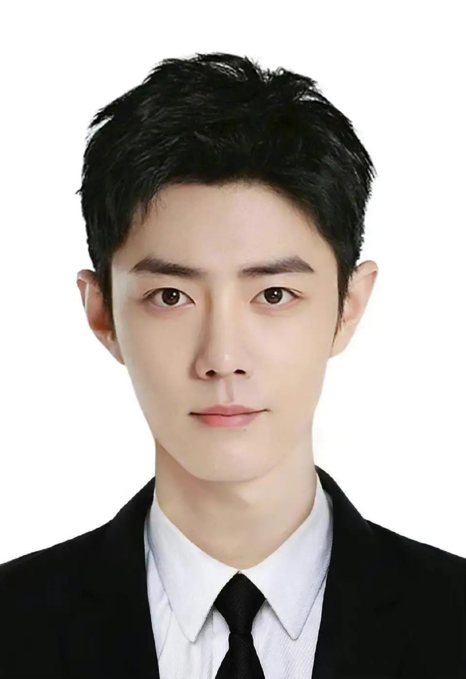 东财证件照模板是肖战我记得去年也是！小伙伴板正！帅气！肖战 ​​​