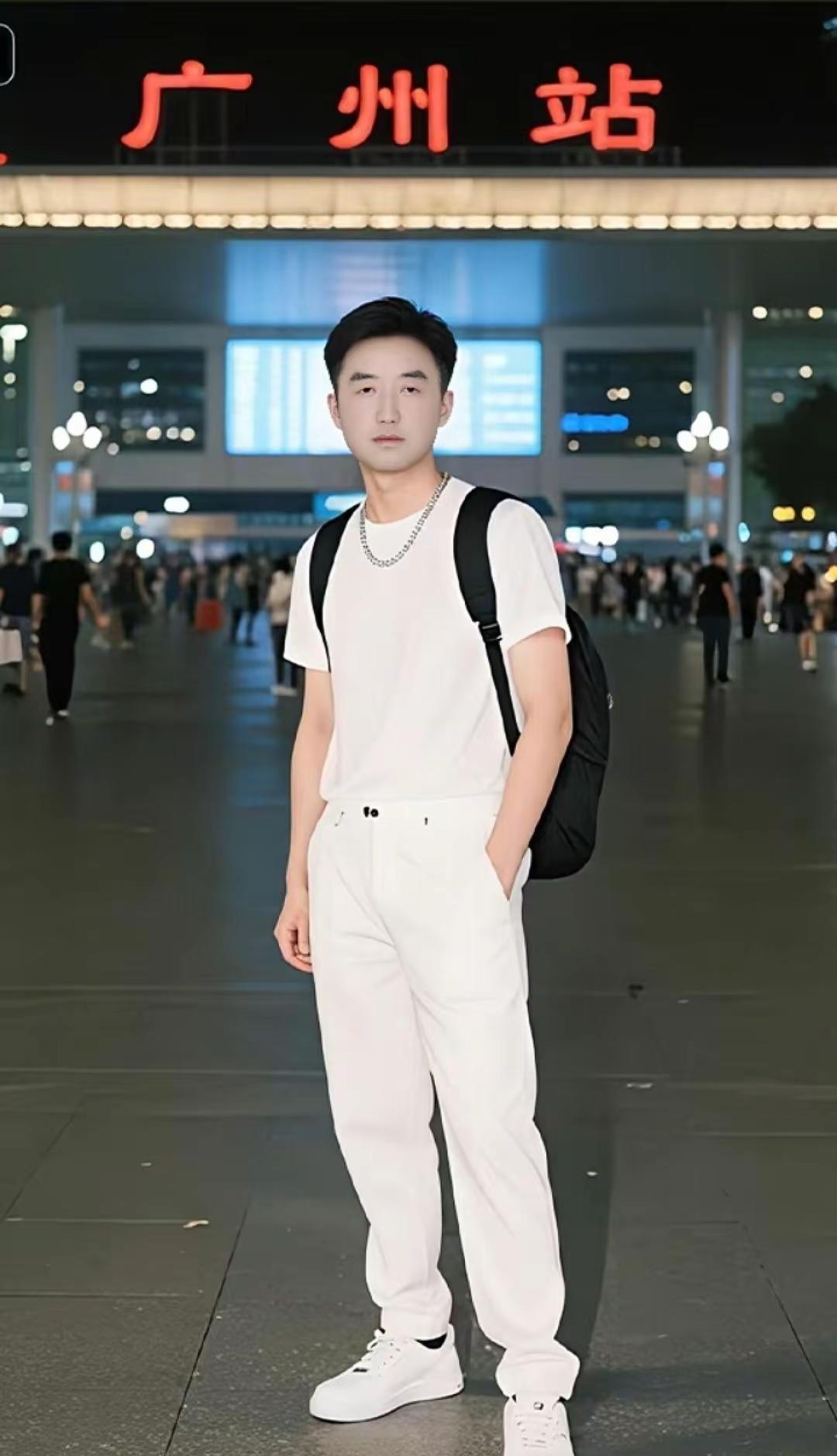 这一站广州 下一站广州南站 广州白云站欢迎您