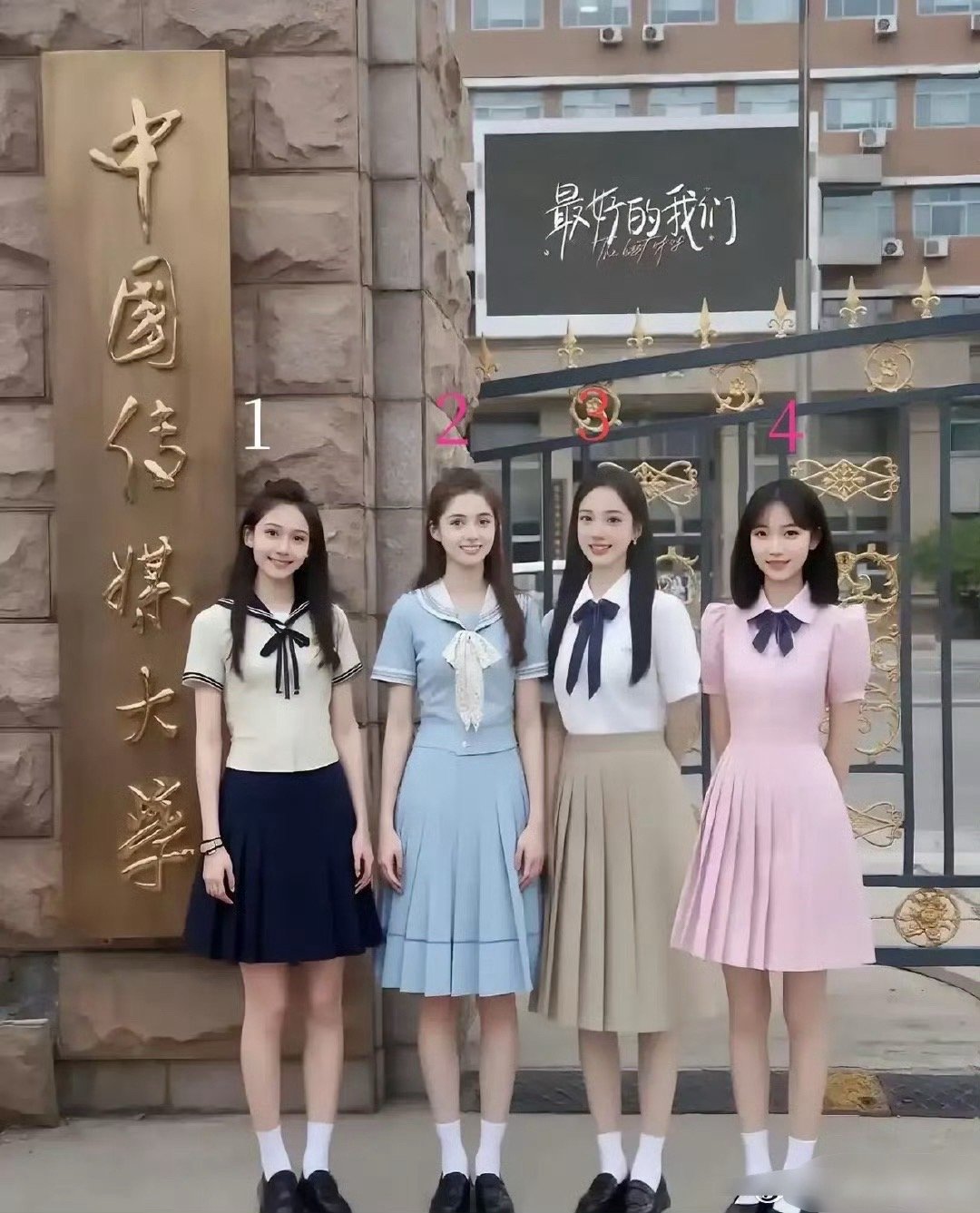 假如你是导演，这里面挑一个做女一号，你会选哪个？ ​ ​​​
