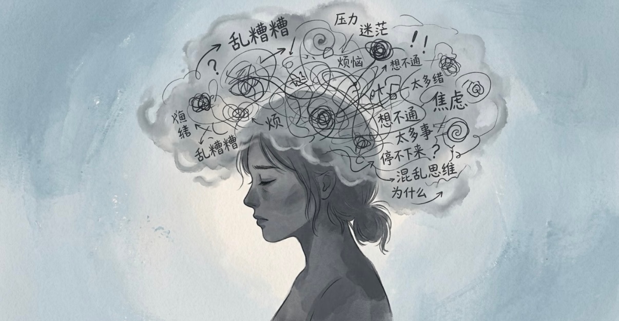 你以为正常其实是脑雾的表现简单小事反复出错，思考变得吃力，别误以为状态差，这都是