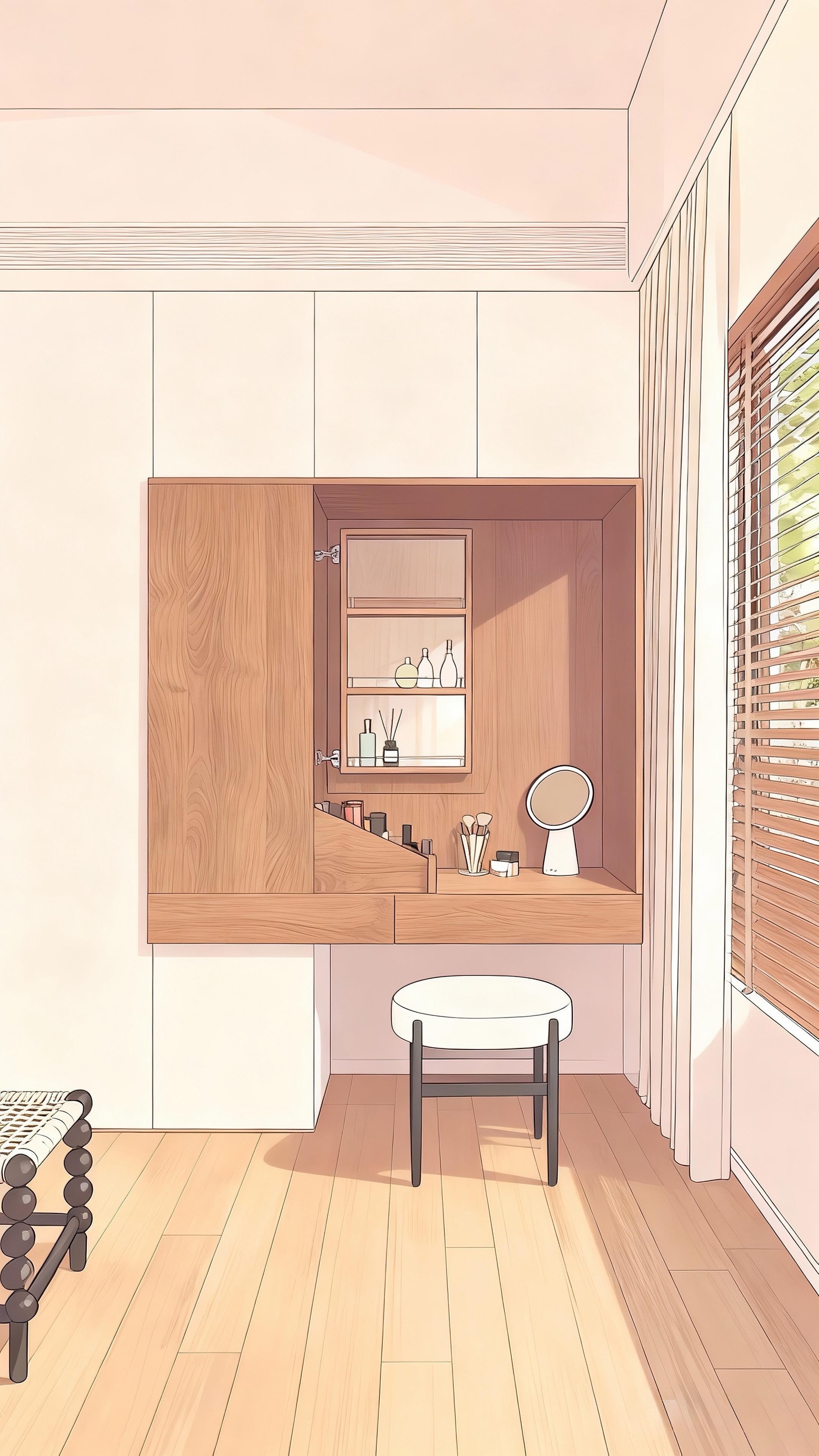 为你量身定制的梳妆台设计