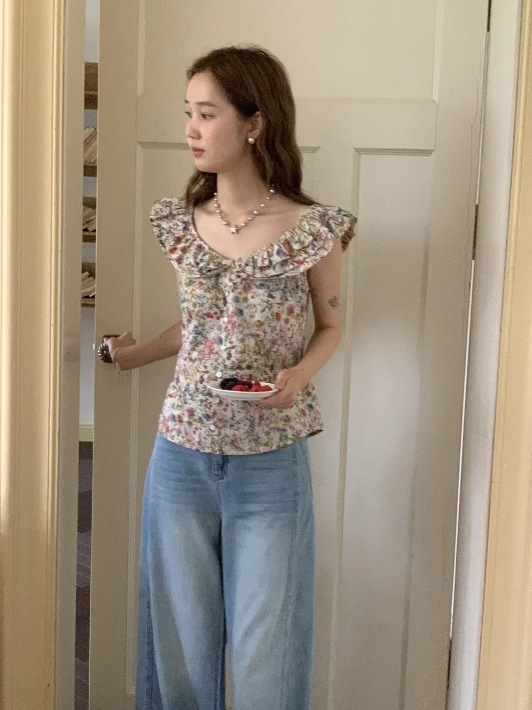 春来无事 只为花忙