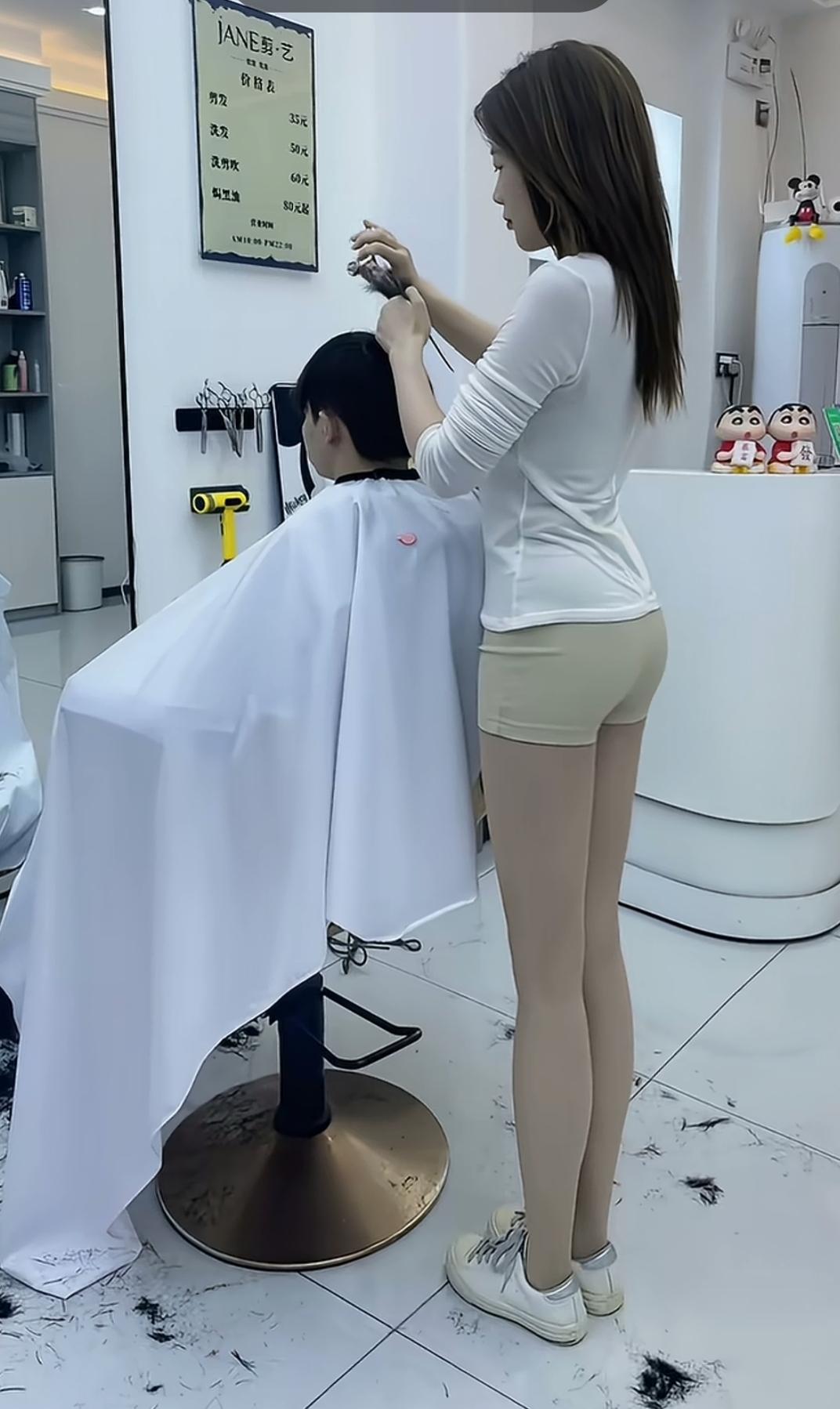 请问有这样的理发店，一个月理几次？