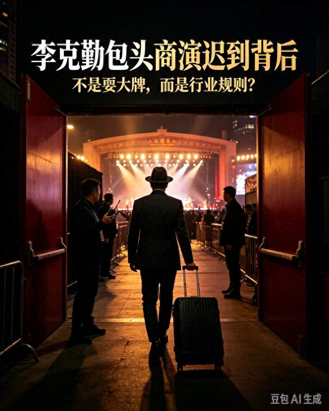李克勤包头商演迟到背后的圈内真相