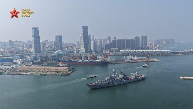 中俄海军将于本月在东中国山东省青岛港附近的水域和空域举行“海上联合-2026”海