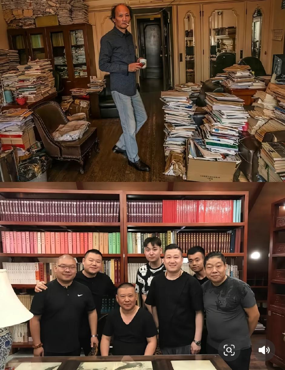 如果只从这两张照片来看，你觉得谁是真文化人，谁是故作高雅的人？马云说得好，他的办