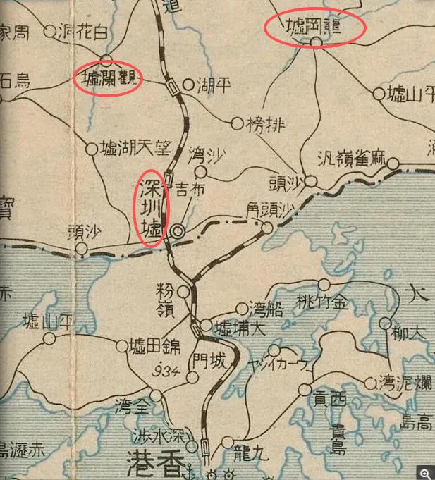“墟”确实是深圳及珠三角一带对乡镇集市的历史叫法和北方的“镇”功能相似，但不完全
