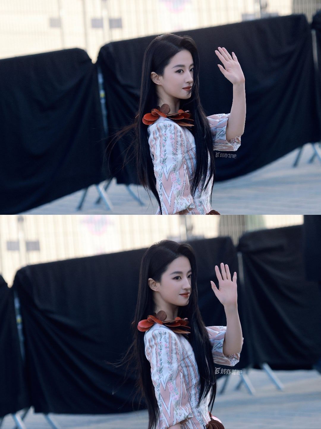 再次感慨我囡皮肤白的发光  上镜真吃亏。晚上吃完饭回来的视频跟白天的判若两人她这