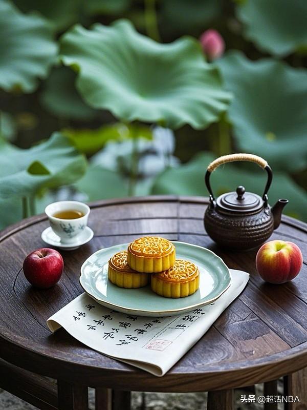 中秋本就是团圆的日子，走一走、串个门，和亲友坐在一起聊聊天，月饼茶水相伴，烟火气